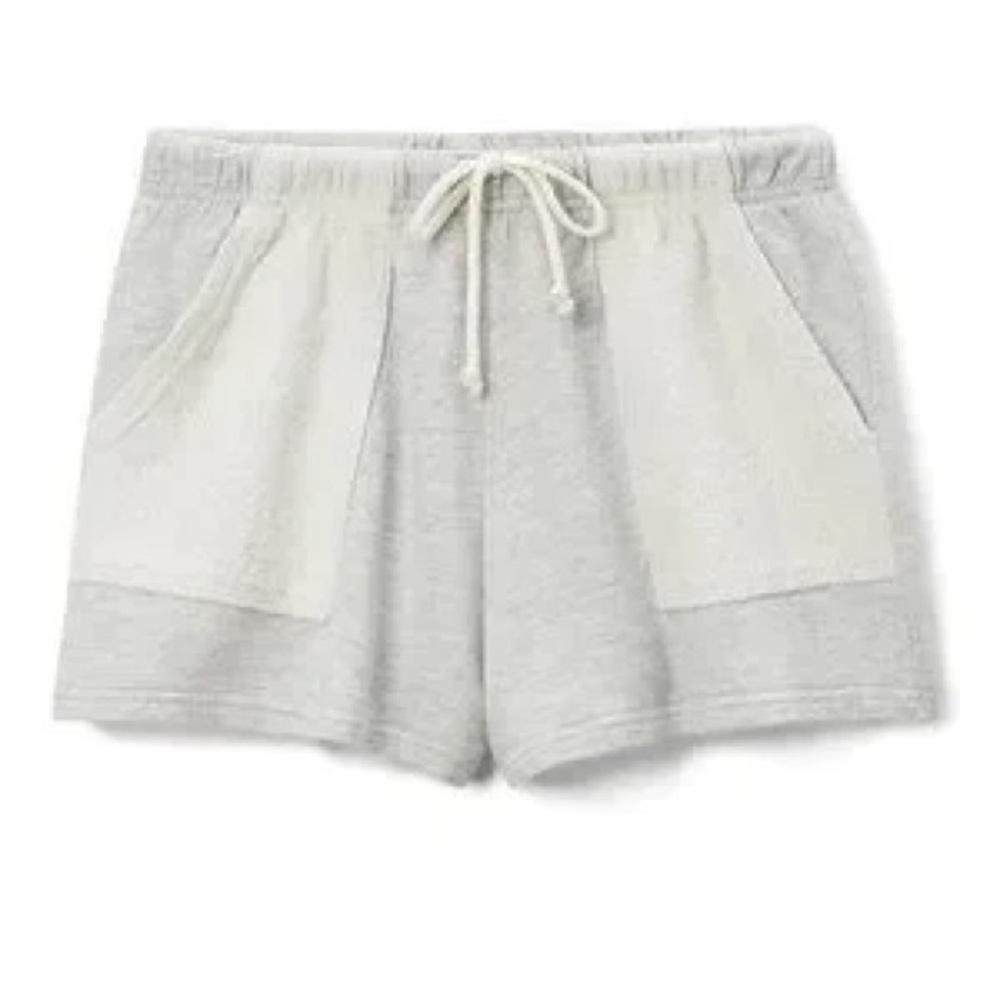 Aerie Two-Tone Grey Sweat Shorts 🌫️✨
